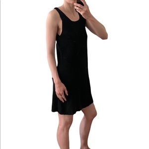 Y2K DKNY Perfect Black Dress 100% Wool